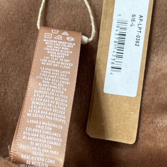 SKIMS Velour Wide Leg Track Pants Sienna Large Pull On Soft Compy - Picture 8 of 11